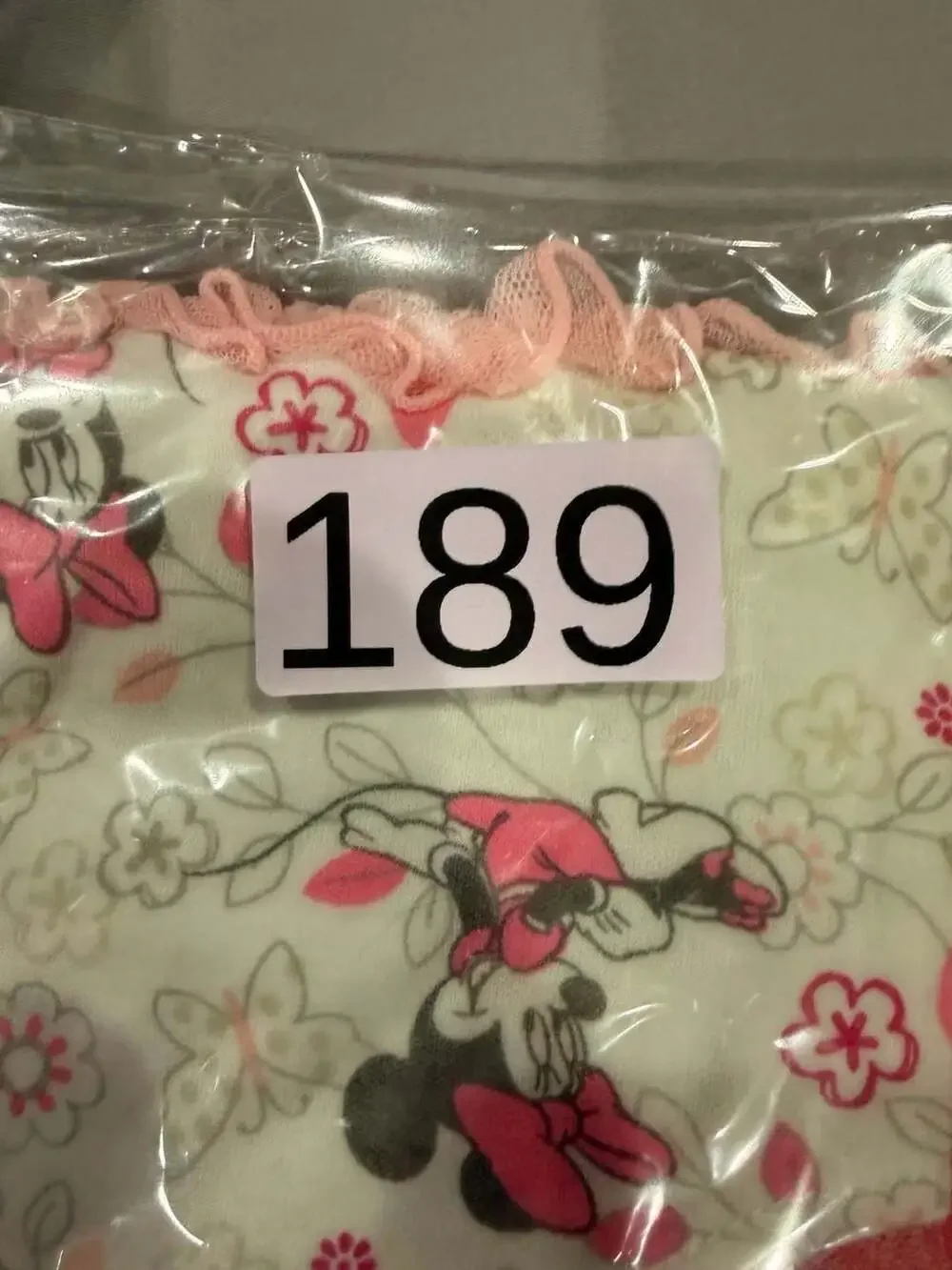 Disney Baby Minnie Mouse Tutu Dress Size 12M White Pink
